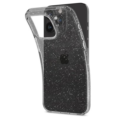 Spigen Liquid Crystal Glitter - Etui do iPhone 15 Pro Max (Przezroczysty)