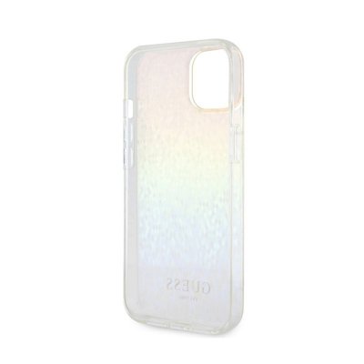 Guess IML Faceted Mirror Disco Iridescent - Etui iPhone 15 (Iridescent)