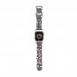Hello Kitty Silicone Heads & Stripes - Pasek do Apple Watch 38/40/41 mm (czarny) 