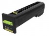 Toner Lexmark 82K2HY0, yellow, 17000s, high capacity, return, Lexmark CX820de,CX820dtfe,CX825de,CX825dte,CX825dtfe,CX86