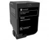 Toner Lexmark 74C2HKE, black, 20000s, high capacity, return, Lexmark CS720de,CS720dte,CS725de,CS725dte, O
