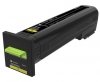 Lexmark Toner Corporate Yellow Cart CS820/CX82x/CX860 72K20YE
