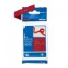Taśma Brother TZE-RW54, złoty druk/red satin (czerwone wino) podkład, tekstylny, 4m, 24mm
