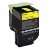 Toner Lexmark 80C20YE, yellow, 1000s, return, Lexmark CX310dn, CX310n, CX410de, CX410 80C20YE