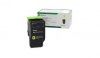 Toner Lexmark 78C20Y0, yellow, 1400s, return, Lexmark CS421dn,CS521dn,CS622de,CX421adn,CX522ade,CX622ade 78C20Y0