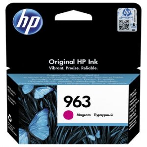 HP oryginalny tusz / tusz 3JA24AE, HP 963, magenta, 700s, 10.77ml, HP Officejet Pro 9010, 9012, 9014, 9015, 9016, 9019/P