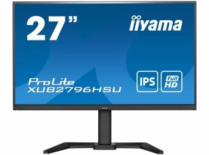 Monitor 27 cali ProLite XUB2794HSU-B6 VA,FHD,100HZ,4000:1,1MS,HDMI,DP,2xUSB,  FreeSync,2x2W,HAS(150mm),PIVOT