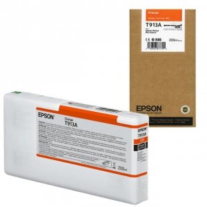 Epson oryginalny tusz C13T913A00, orange, 200ml, Epson SureColor SC-P5000, SC-P5000 STD C13T913A00