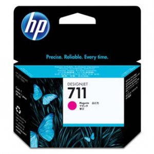 HP 711 Magenta 29ml. oryginalny Wkład atramentowy / tusz do plotera Designjet T120/T520 purpurowy CZ131A