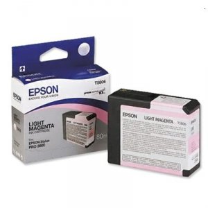 Epson oryginalny Wkład atramentowy / tusz C13T580600. light magenta. 80ml. Epson Stylus Pro 3800 C13T580600