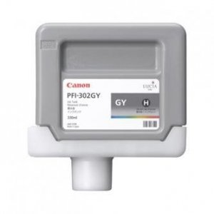 Canon oryginalny wkład atramentowy / tusz PFI302GY. grey. 330ml. 2217B001. ploter iPF-8100. 9100 2217B001AA