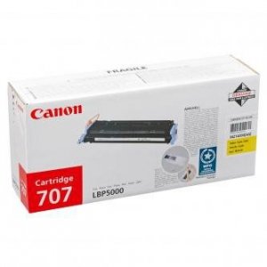 Canon oryginalny toner CRG707. yellow. 2000s. 9421A004. Canon LBP-5000 9421A004