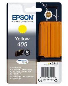 Epson oryginalny tusz / tusz C13T05G44010, 405, yellow, 1x5.4ml, Epson WF-7835DTWF, WF-7830DTWF, WF-7840DTWF, WF-4830DTWF