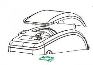 Części / ZEBRA / Cover Assy (Direct Thermal)  (includes Media Window)  105934-005