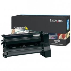 Toner Lexmark C782X2YG. yellow. 15000s. Lexmark C782 C782X2YG
