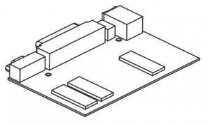 Części / ZEBRA / KIT, RPR MLB, S/U/P, CUTTER  GC420 P1031815-019, Main  board, 1 pc(s)