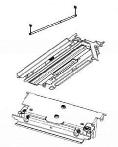 Części / ZEBRA / Kit, Cover Printhead KR203 P1027725, 1 pc(s) 