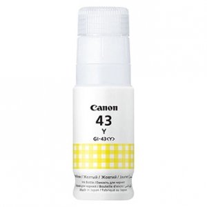 Tusz Canon GI-43 Y, yellow, 3700s, 4689C001, Canon Pixma G540, G640