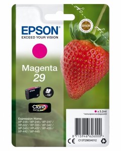 Tusz EPSON C13T29834022, T29, magenta, 3,2ml, Epson Expression Home XP-235,XP-332,XP-335,XP-432,XP-435