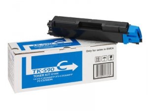 Kyocera Mita oryginalny toner TK590C. cyan. 5000s. 1T02KVCNL0. Kyocera Mita FS-C 2026/2126MFP 1T02KVCNL0