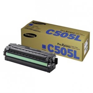 HP oryginalny toner SU035A, CLT-C505L, cyan, 3500s, C505L, high capacity, Samsung ProXpress SL-C2620DW, SL-C2670FW, SL-C2680FX, O