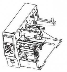 Części / ZEBRA / Kit, Color Control Panel,  ZT410. This item is for ZT410  printers that have the letter A as the sixth digit of the printe P1058930-400, 
