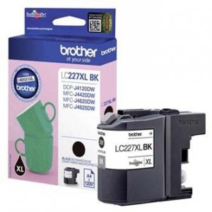 Brother oryginalny wkład atramentowy / tusz LC-227XLBK Black 1.2k MFC-J4420DW/4620DW LC227XLBK