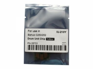 Części / CoreParts / zamiennik / Drum Chip Yellow KONICA MINOLTA Bizhub C250/252