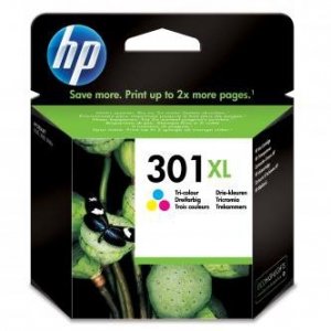 HP oryginalny Wkład atramentowy / tusz CH564EE#301. No.301XL. color. 330s. blistr. HP HP Deskjet 1000. 1050. 2050. 3000. 3050 CH564EE#301