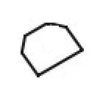 Części / Kyocera-Mita / PAD FRONT SEP 3HL07390, Separation pad, 1  pc(s)
