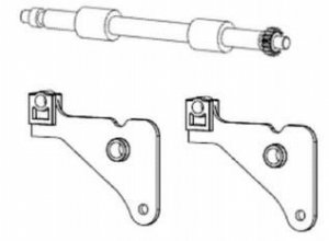Zebra części / Kit Platen Roller, KR-series P1015402, Printer feeding  roller, Direct thermal, KR203
