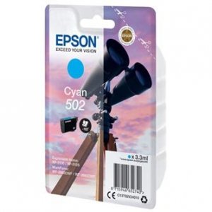 Epson Atrament/502 Binocular 3.3ml CY