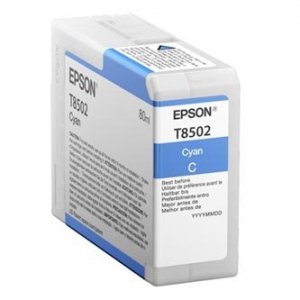 Epson oryginalny Wkład atramentowy / tusz C13T850200. cyan. 80ml. Epson SureColor SC-P800 C13T850200