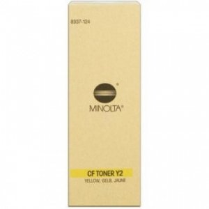 Toner Konica-Minolta 8937124. yellow. 9000s. CF TONER Y2. Konica Minolta CF-9001. 286g 8937124