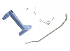 Części / HP / PinchWheel Lever Assy SERV Q6651-60319, Blue,Metallic 