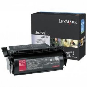 Lexmark oryginalny toner 12A0725. black. 23000s. Lexmark Optra SE-3455 12A0725