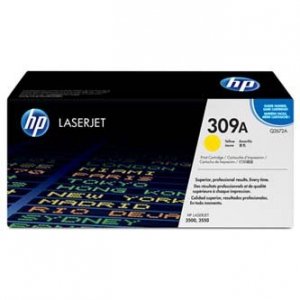 Toner HP Q2672A, yellow, 4000s, HP 309A, HP Color LaserJet 3500, N, 3550, N, DN, DTN Q2672A