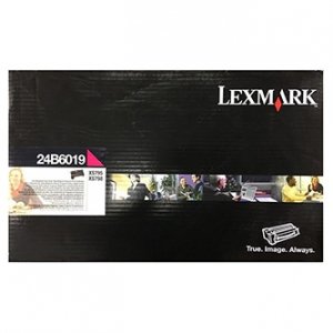 Lexmark oryginalny toner 24B6019, magenta, 18000s, Lexmark XS 795 DTE, XS 798 DTE, XS 798 DE, O