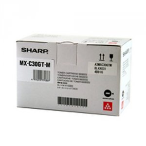Toner SHARP MX-C30GTM, magenta, 6000s