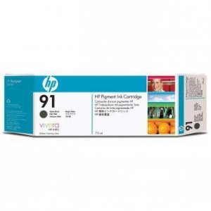 HP oryginalny Wkład atramentowy / tusz C9464A. No.91. matte black. 775ml. HP Designjet Z6100 C9464A