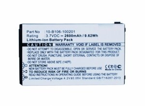 Części / CoreParts / zamiennik / Battery for Paymnt Terminal 9.6Wh Li-ion 3.7V 2600mAh Black, for Widefly