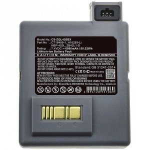 Części / CoreParts / zamiennik / Battery for Portable Printer 50.32Wh Li-ion 7.4V 6800mAh  Grey for Zebra Portable Printer P4T, RP4, RP4T