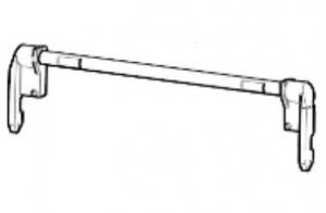Części / ZEBRA / Kit, Latch Assembly, ZD420D  ZD620D P1080383-407, Latch, 1  pc(s)