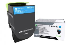 Toner Lexmark CS/CX4/517 3500 tys Cyan 71B0H20