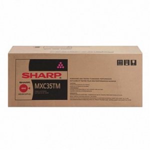 Toner SHARP MX-C35TM, magenta, 6000s