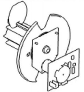 Części / ZEBRA / Kit Media Rewind Spindle and  Motor Z6M+ and ZM600  G79026-6M, Z6M+, ZM600
