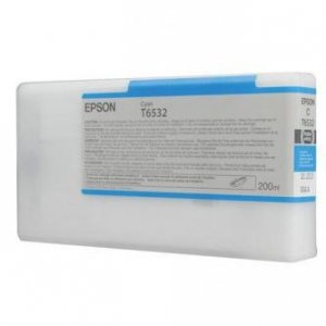 Epson oryginalny Wkład atramentowy / tusz C13T653200. cyan. 200ml. Epson Stylus Pro 4900 C13T653200