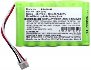 Części / CoreParts / zamiennik / Battery for Brother Printer 5.88Wh Ni-Mh 8.4V 700mAh  Green, BA-7000