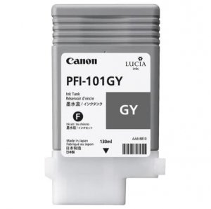 Canon oryginalny wkład atramentowy / tusz PFI101 Grey. grey. 130ml. 0892B001. ploter iPF-5000 0892B001