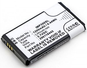 Części / CoreParts / zamiennik / Battery for Payment Terminal 4Wh Li-ion 3.7V 1200mAh Black, for Ingenico